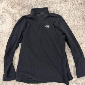 The North Face Black Half-Zip Pullover